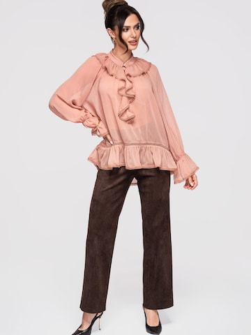 Ombre Blouse in Roze