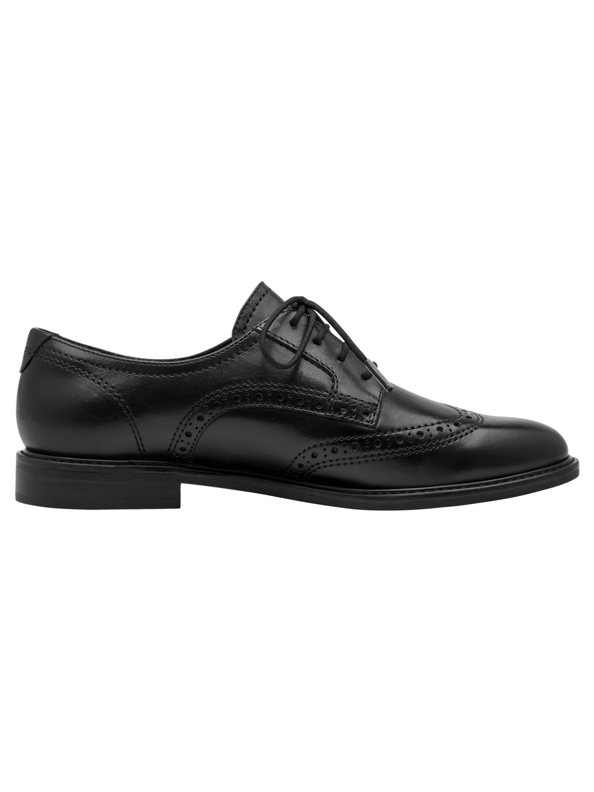 Tamaris Lace-up shoe in Black