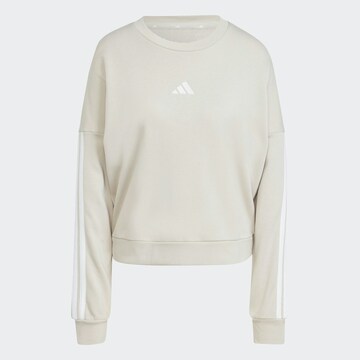 ADIDAS SPORTSWEAR Sports sweatshirt 'Essentials' in Beige: front