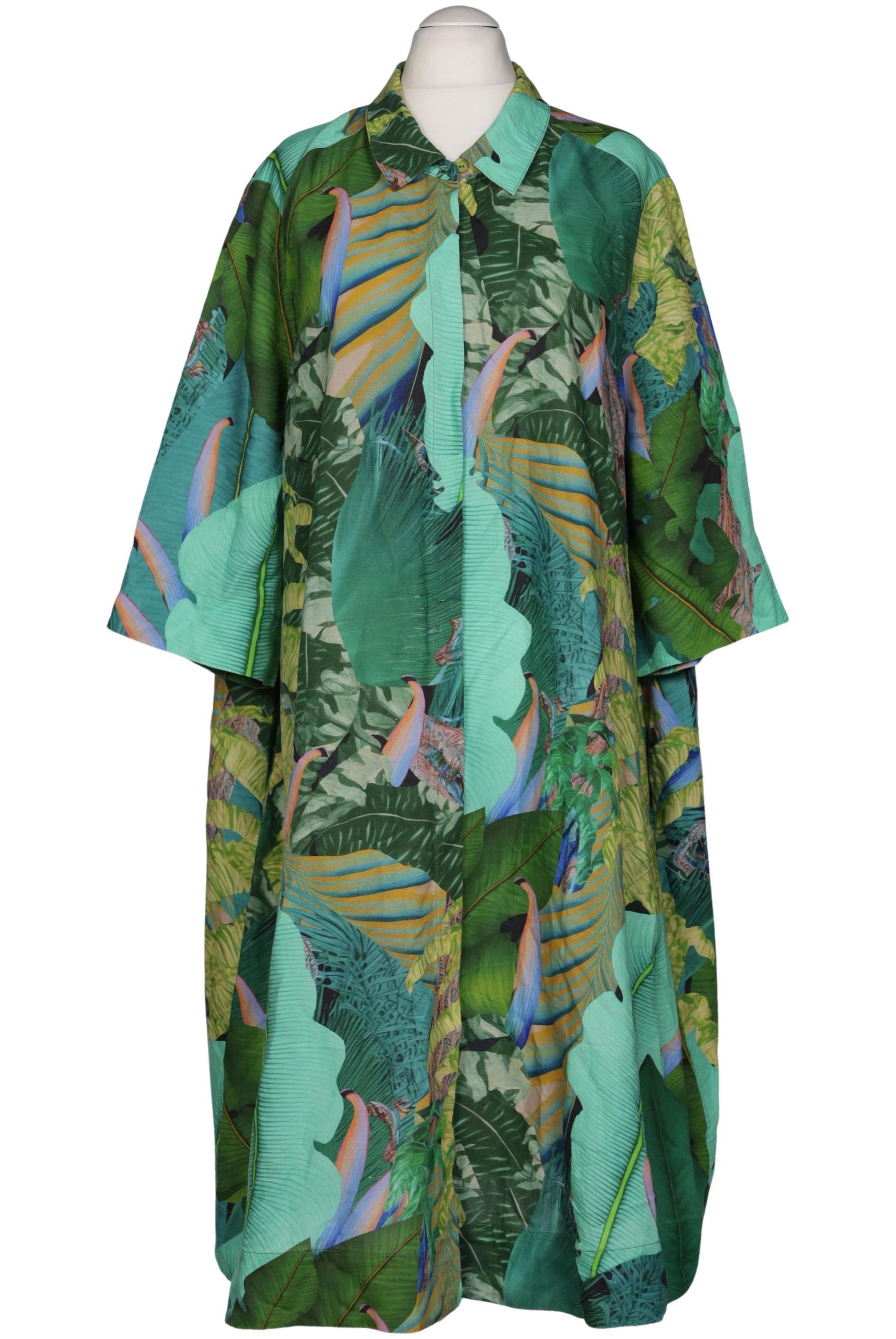 Ulla Popken Kleid 9XL in Grün: Vorderseite