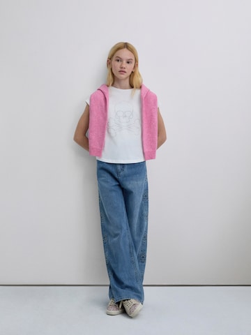 Scalpers T-Shirt in Weiß: Vorderseite