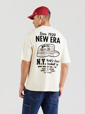 NEW ERA Shirt in Beige: voorkant