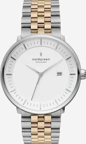 Nordgreen Analog Watch in Silver: front