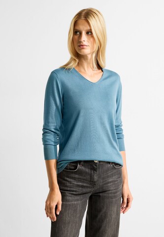 Pull-over CECIL en bleu : devant