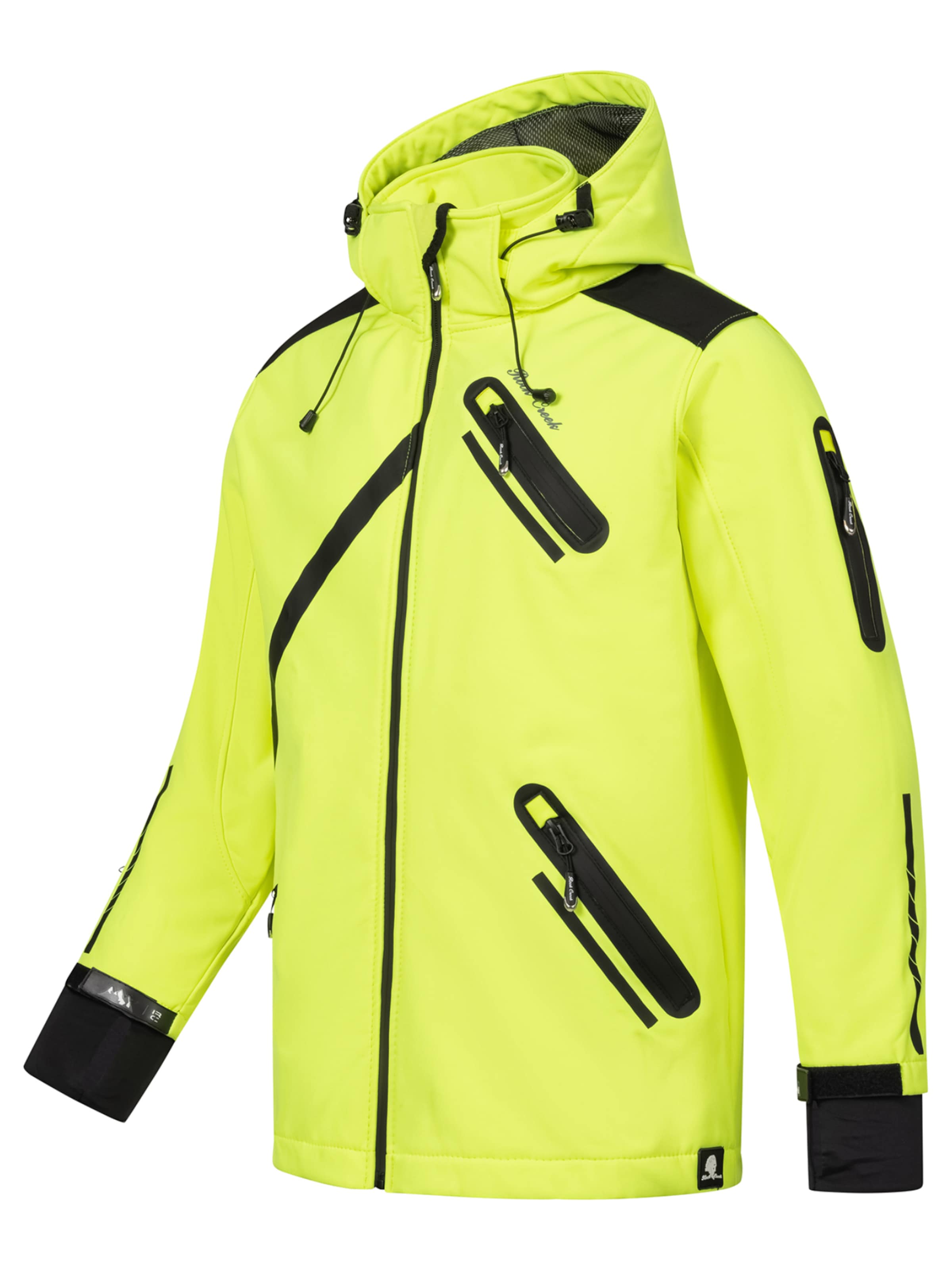 Rock Creek Outdoorjacke in Gelb