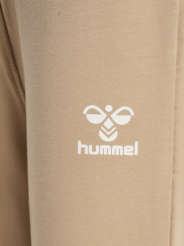 Hummel regular Sportsbukser i beige