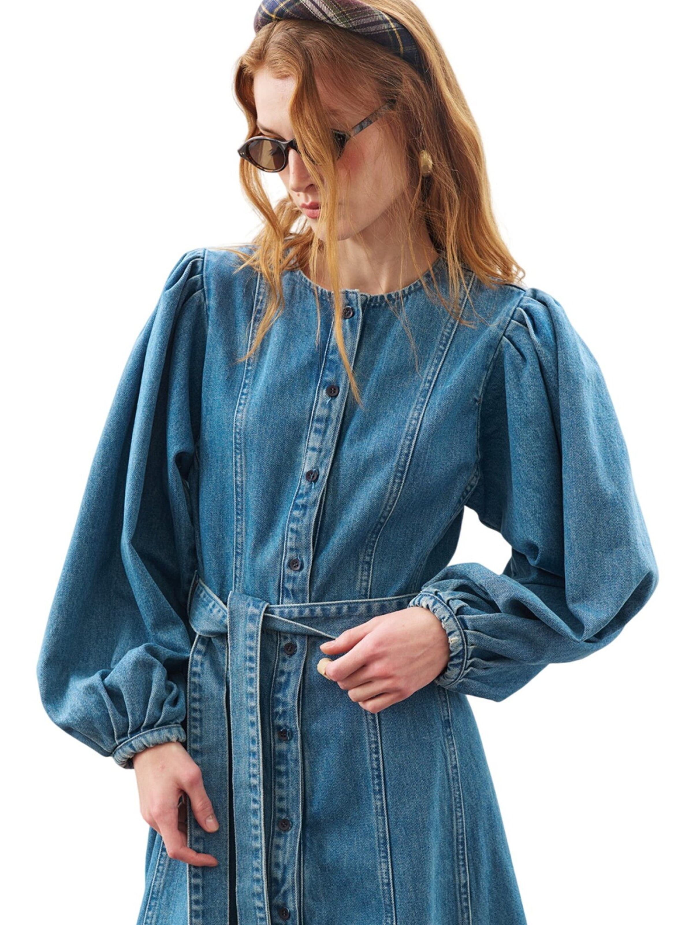 MANUKA Dress in Blue