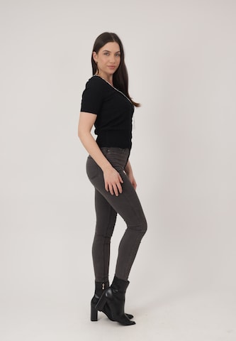 Elara Knit cardigan in Black