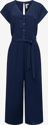 Ragwear Jumpsuit 'Glina' in Blau: Vorderseite