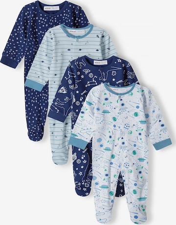 Pyjama MINOTI en bleu : devant