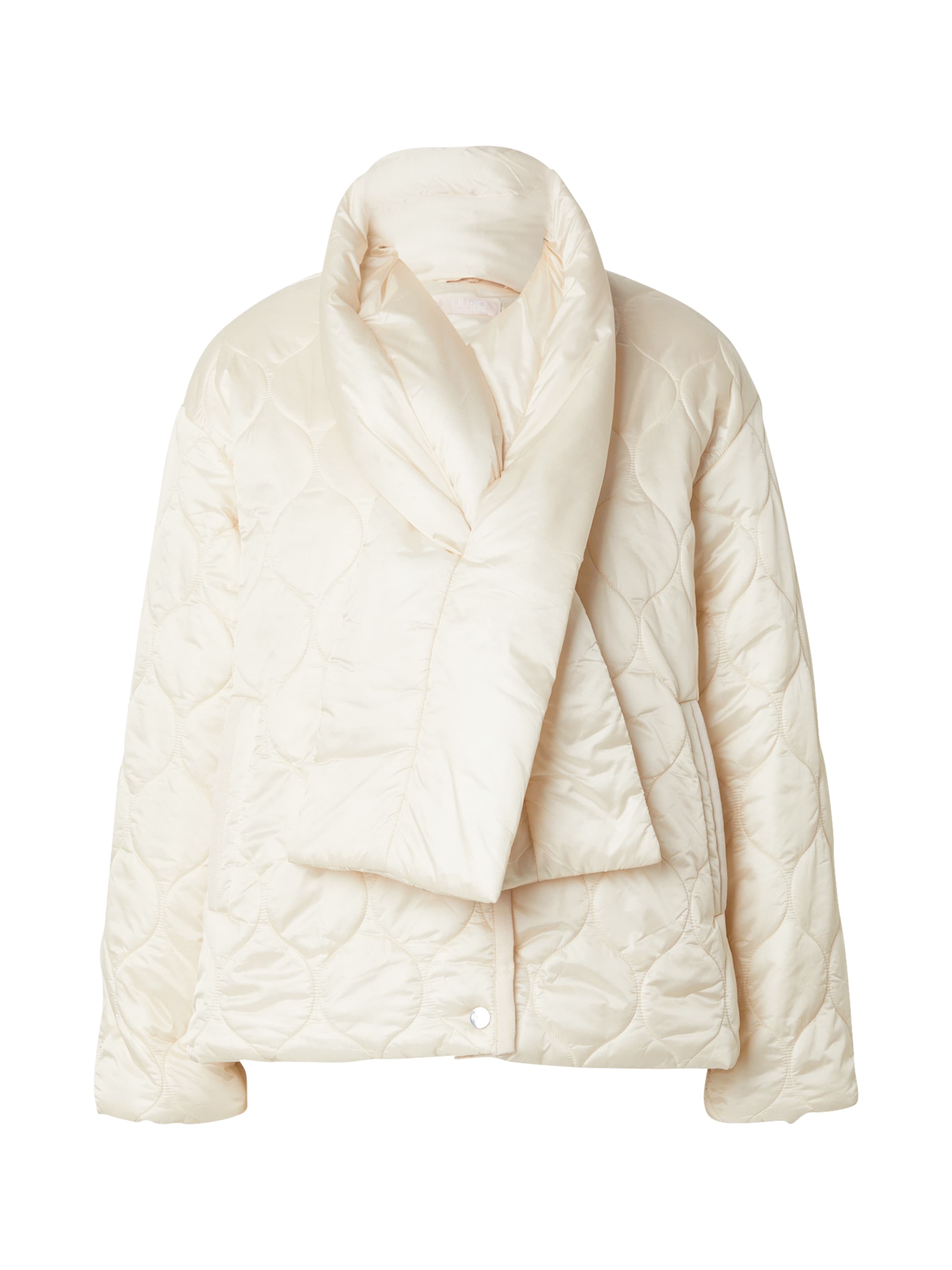 Liu Jo Φθινοπωρινό και ανοιξιάτικο μπουφάν σε λευκό: μπροστά