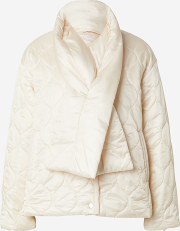 balts Liu Jo Starpsezonu jaka: no priekšpuses