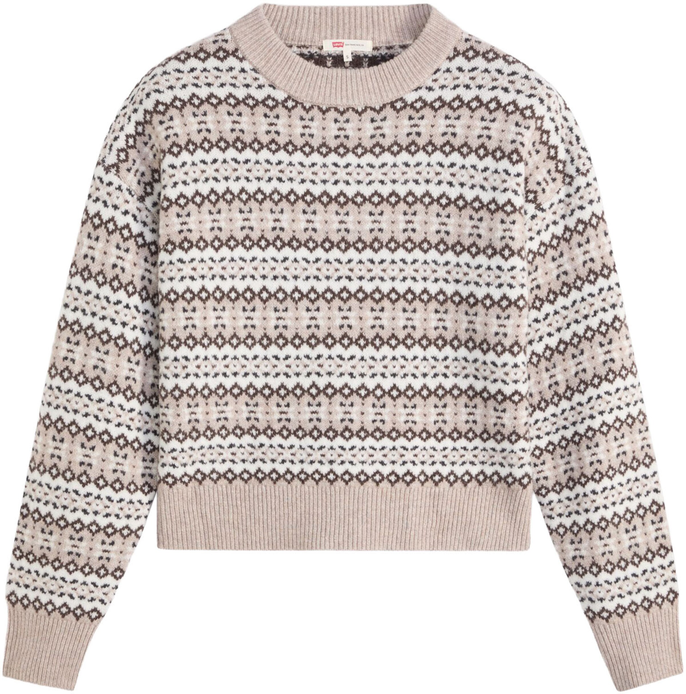 LEVI'S ® Sweater 'Ines' in Beige: front