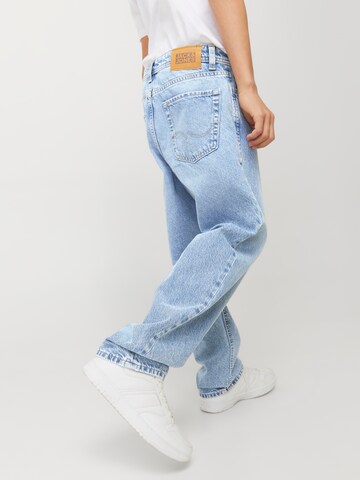 Jack & Jones Junior Loosefit Jeans 'JJICHRIS JJORIGINAL' i blå