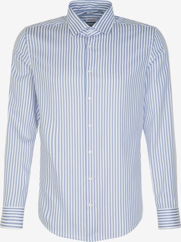 Chemise business SEIDENSTICKER en bleu : devant