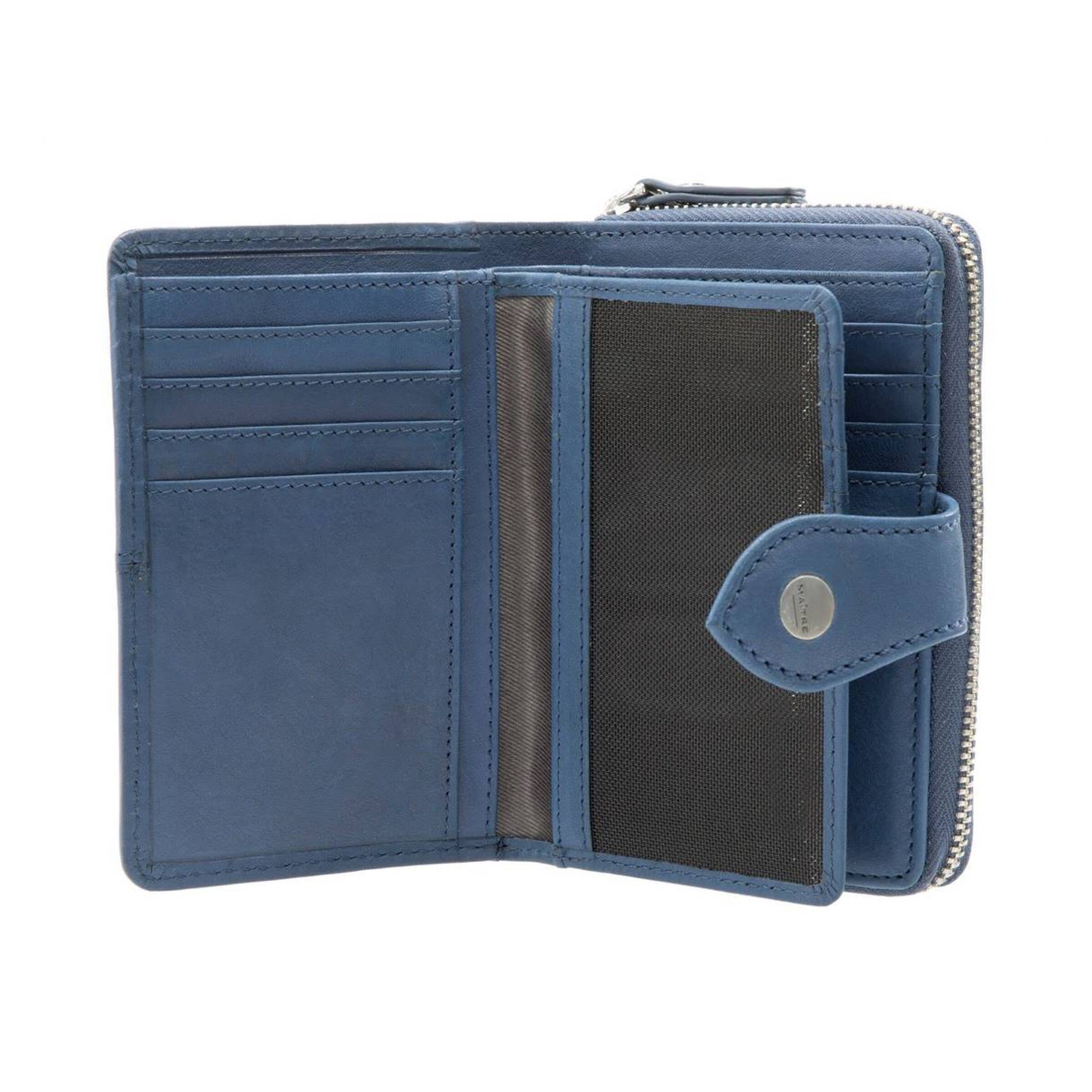 Maître Portemonnee 'Lemberg Diethilde' in Blauw