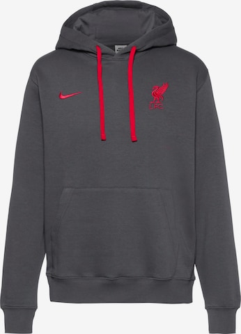 NIKE Sweatshirt 'FC Liverpool' in Grey: front