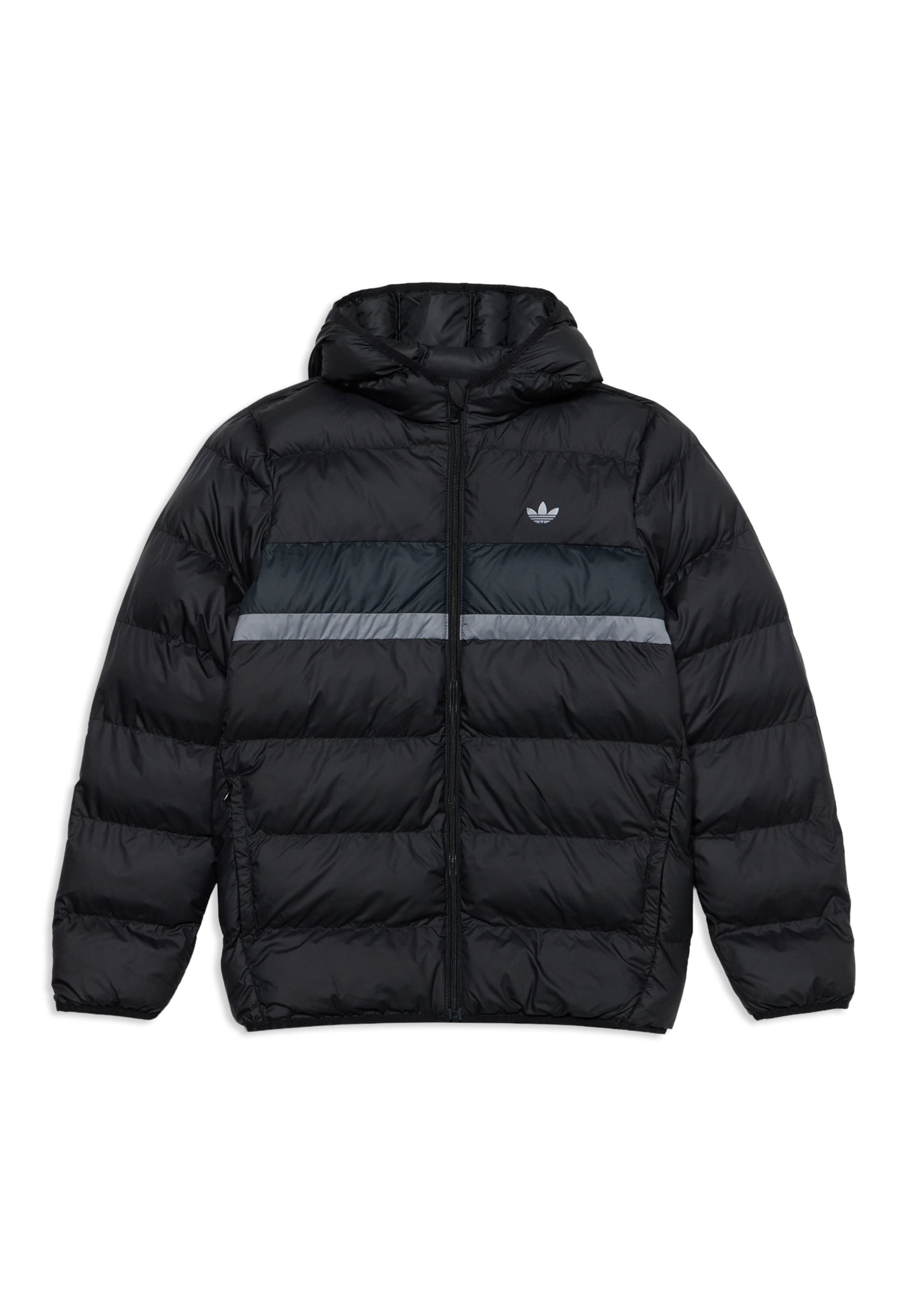 ADIDAS ORIGINALS Winter jacket in Black: front