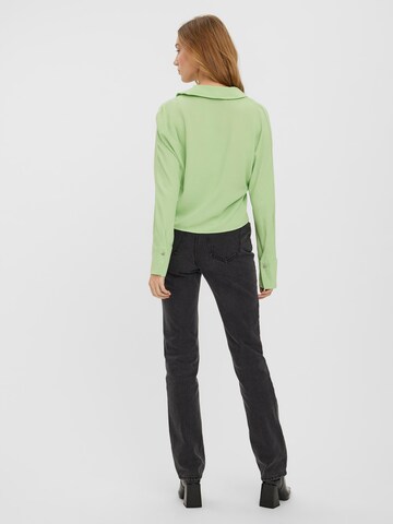 VERO MODA Blouse 'Ginge' in Groen