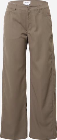 WEEKDAY Pants 'Abigail' in Brown: front
