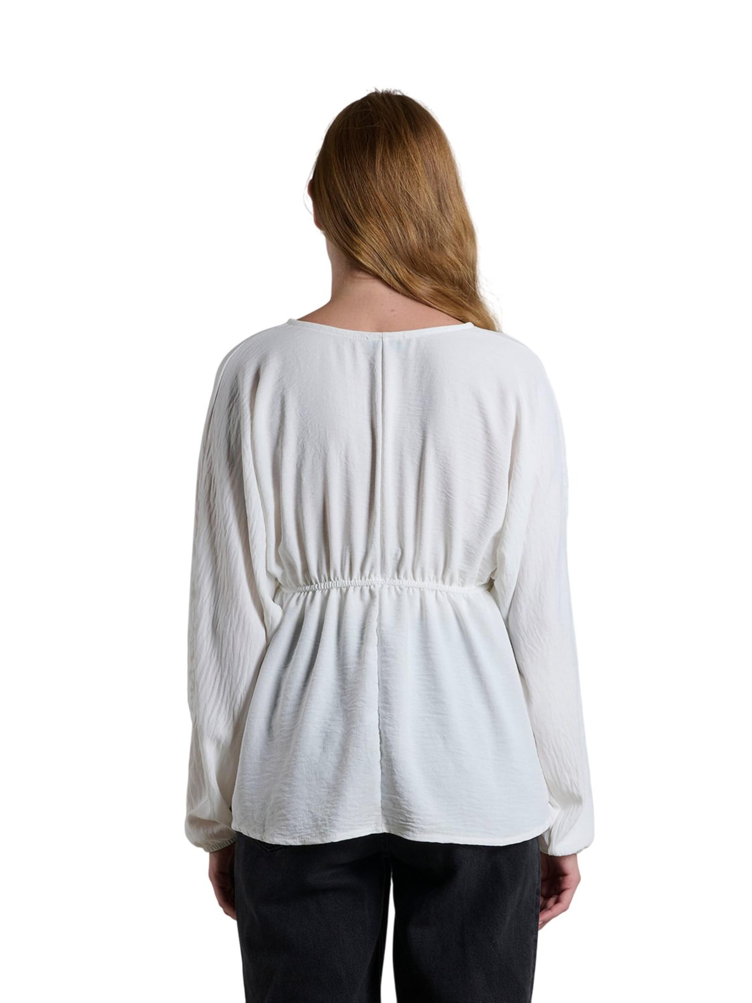 LYN MAMA Bluse in Weiß