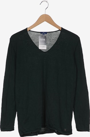 TOM TAILOR DENIM Pullover M in Grün: predná strana