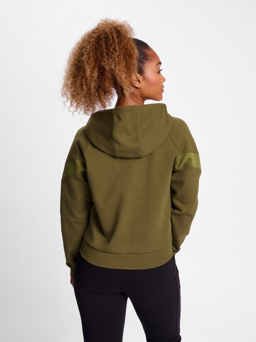 Hummel Athletic Sweatshirt 'TRAVEL' in Green