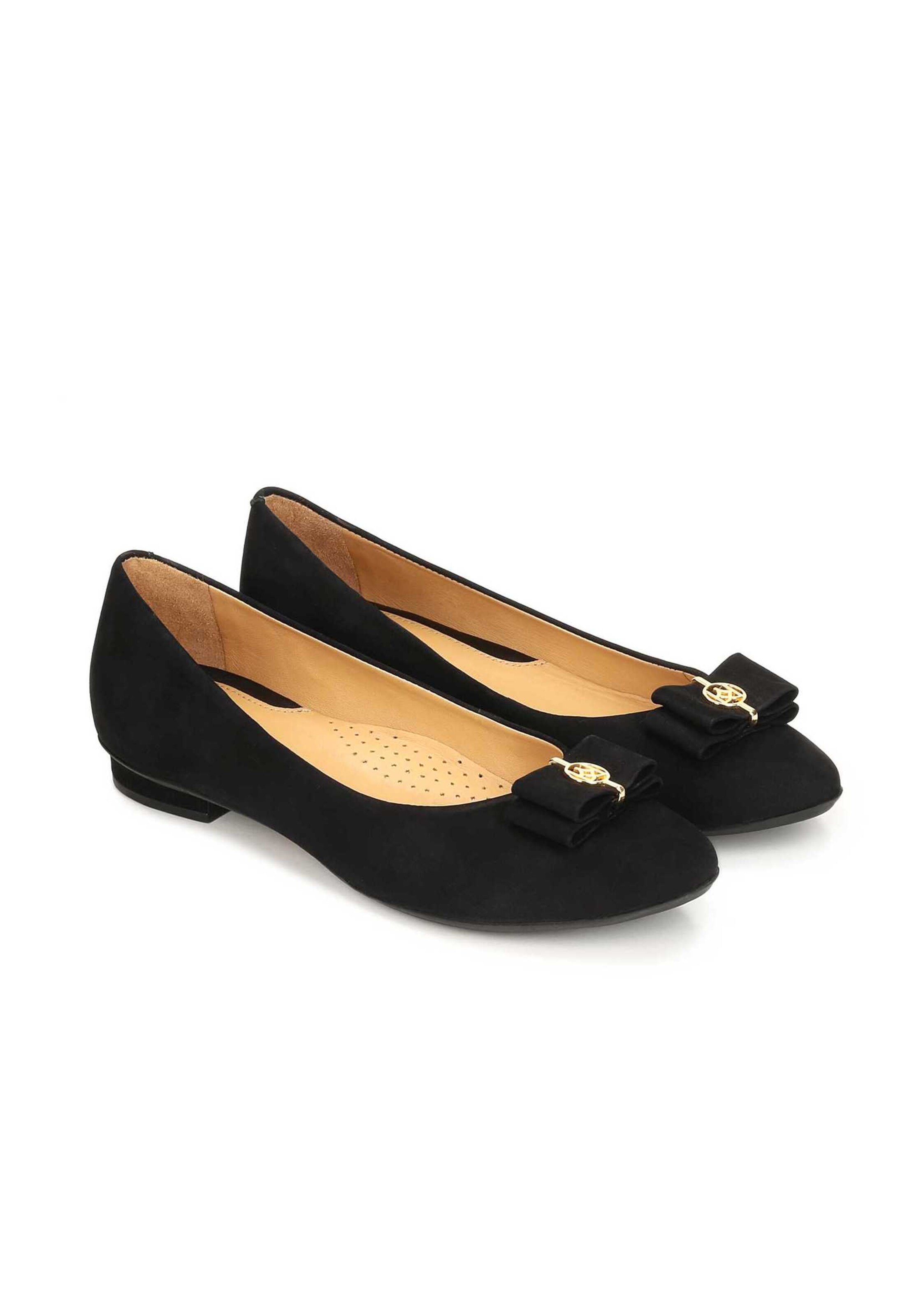 Kazar Ballet Flats in Black