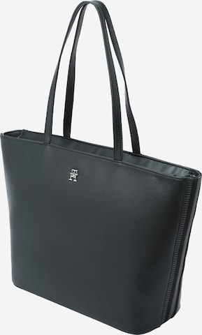 TOMMY HILFIGER Nakupovalna torba 'Essential' | črna barva
