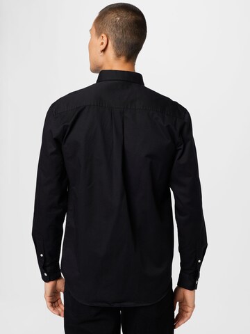 Carhartt WIP Rovný strih Biznis košeľa 'Madison' - Čierna