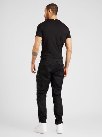 G-Star RAW Tapered Cargo nadrágok - fekete