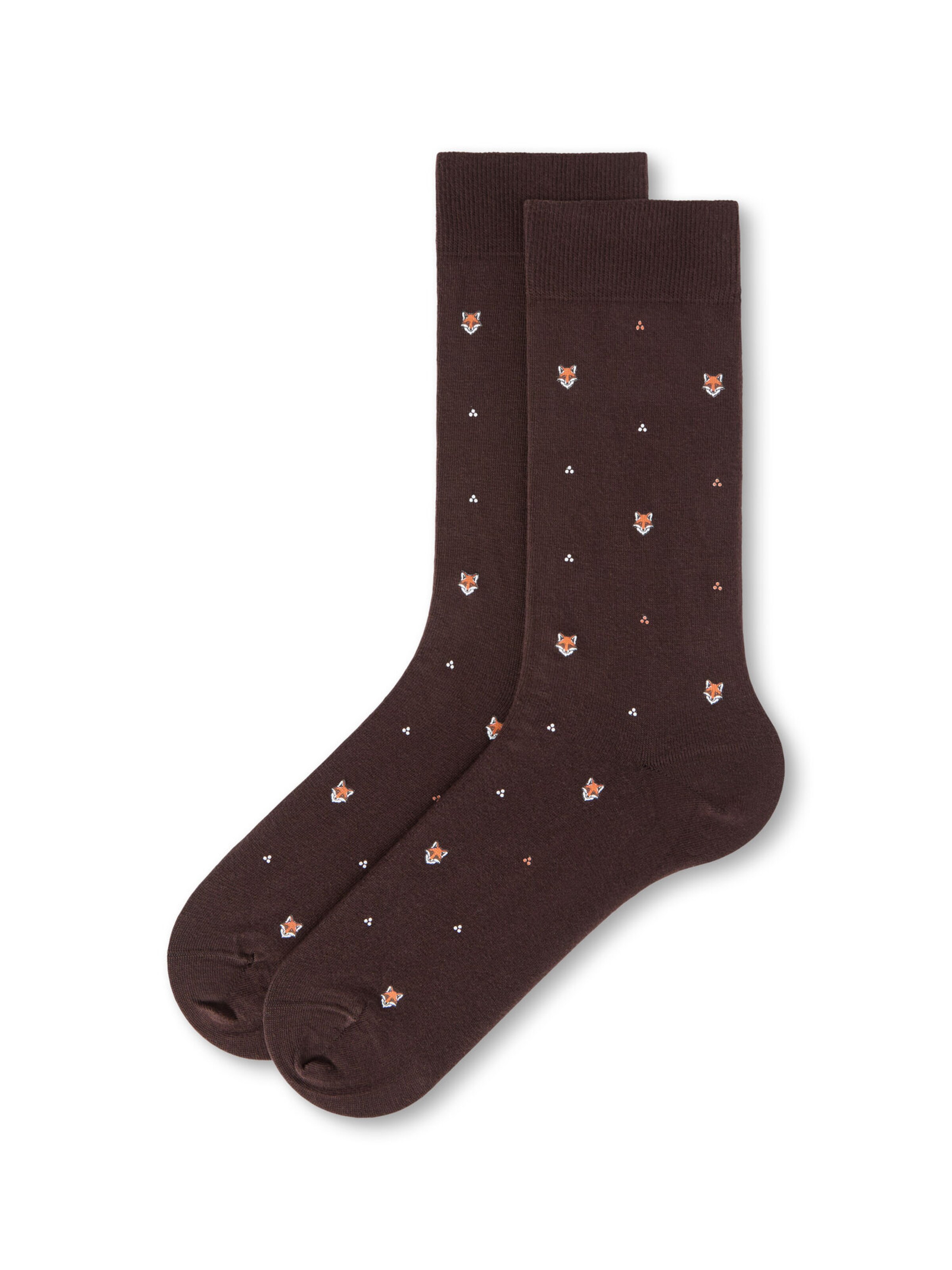 CALZEDONIA Socks in Brown: front