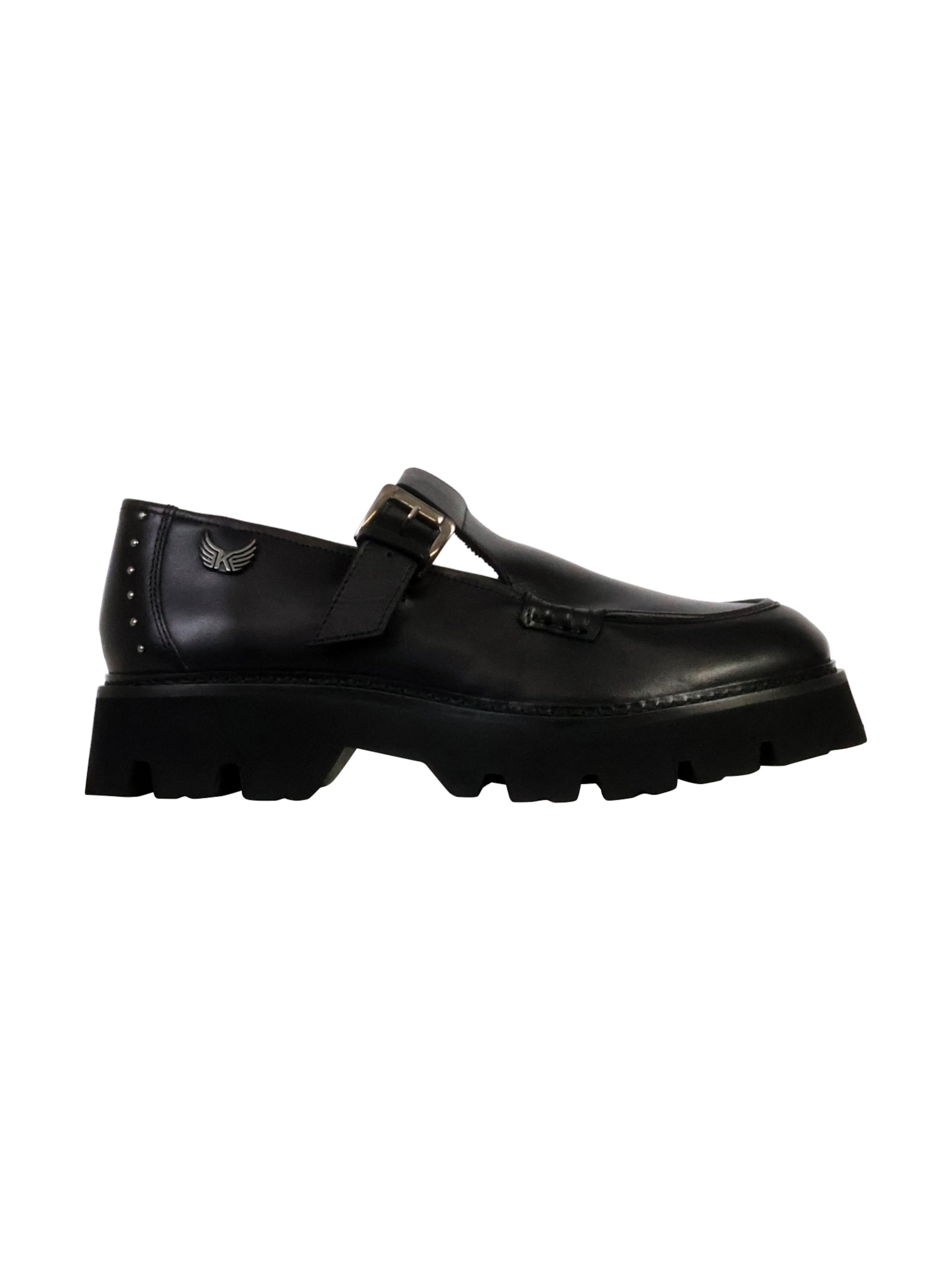 Kaporal Lace-up shoe 'Derby aus Leder Zeya' in Black