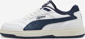 PUMA Låg sneaker 'Doublecourt' i vit: framsida