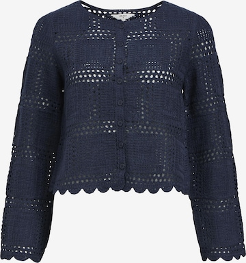 Cardigan OBJECT en bleu : devant