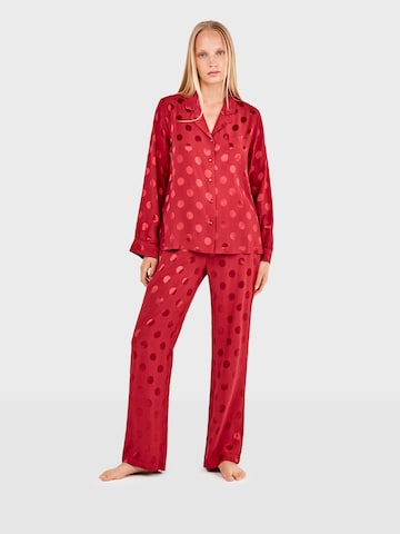 Pyjama Gisela en rouge : devant