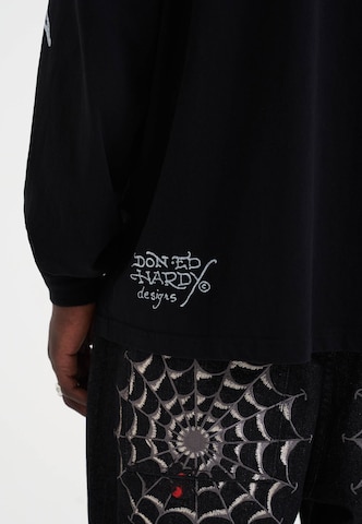 Loosefit Jean 'Black Widow' Ed Hardy en noir