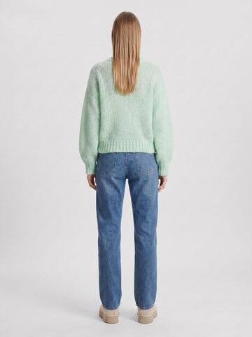 americandreams Oversized Sweater 'Leonnie' in Green