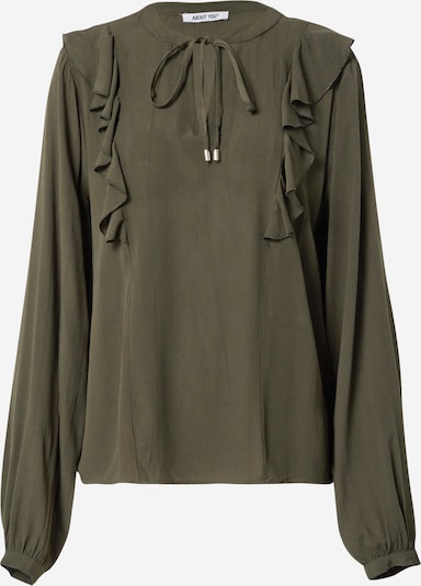 ABOUT YOU Blouse 'Darja' in Dark green, Item view