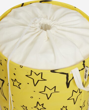 ABOUT YOU - Cubo de la ropa sucia 'KIDS COSMOS' en amarillo