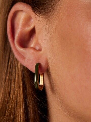 Lucardi Earrings 'Earring ' in Gold: front