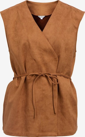 OBJECT Vest 'OBJSigga' in Brown: front