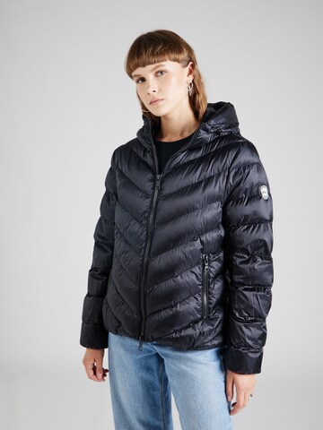 No. 1 Como Between-season jacket 'LIV' in Black: front
