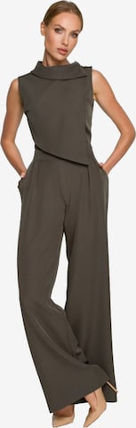 Numoco Jumpsuit 'Overall Bella' in Green: front