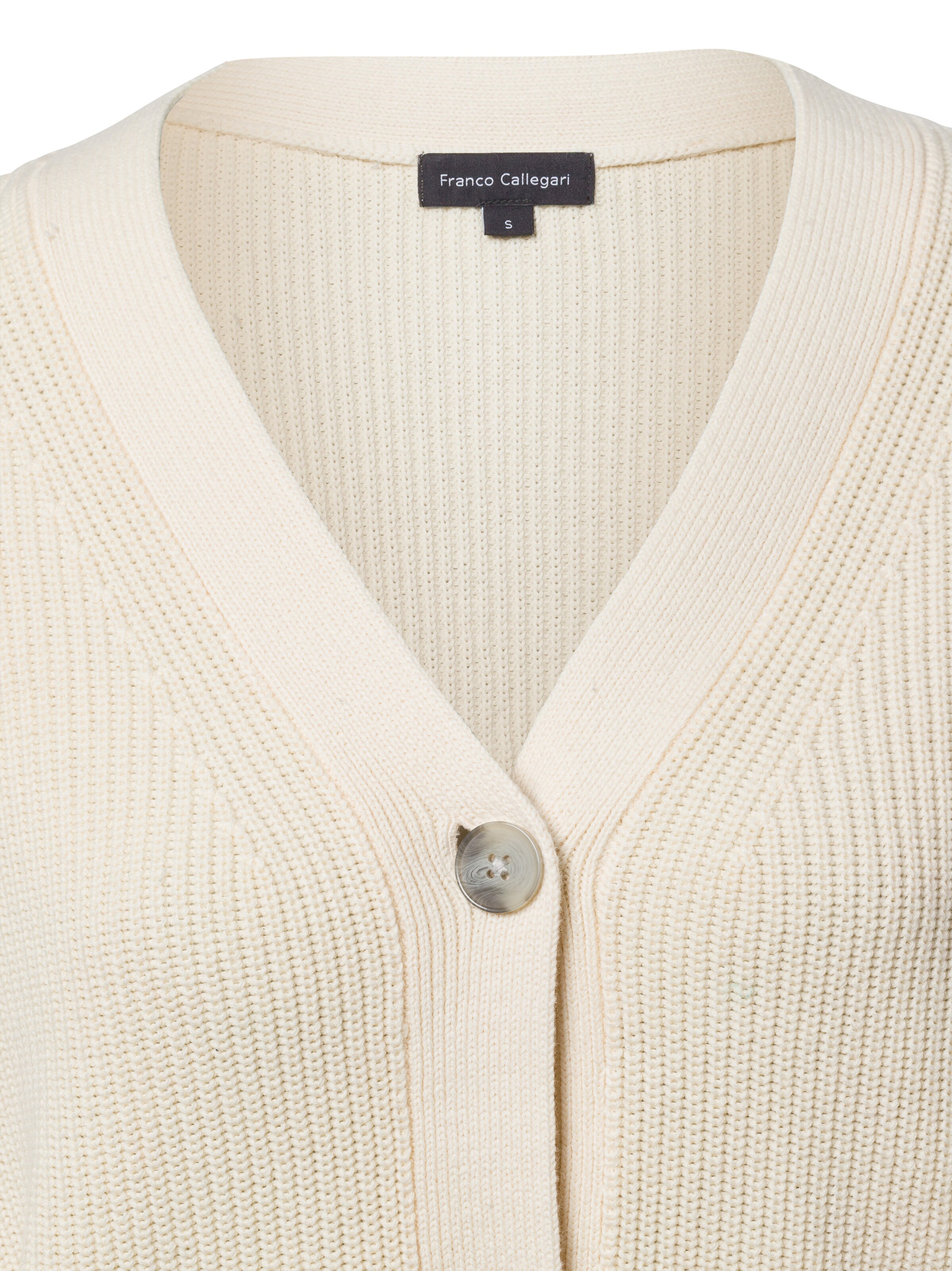Franco Callegari Strickjacke in Beige