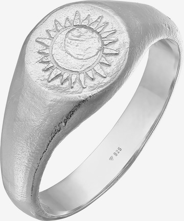 Haze&Glory Ring in Silver: front