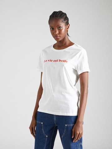 ONLY - Camiseta 'REYOUL' en blanco: frente
