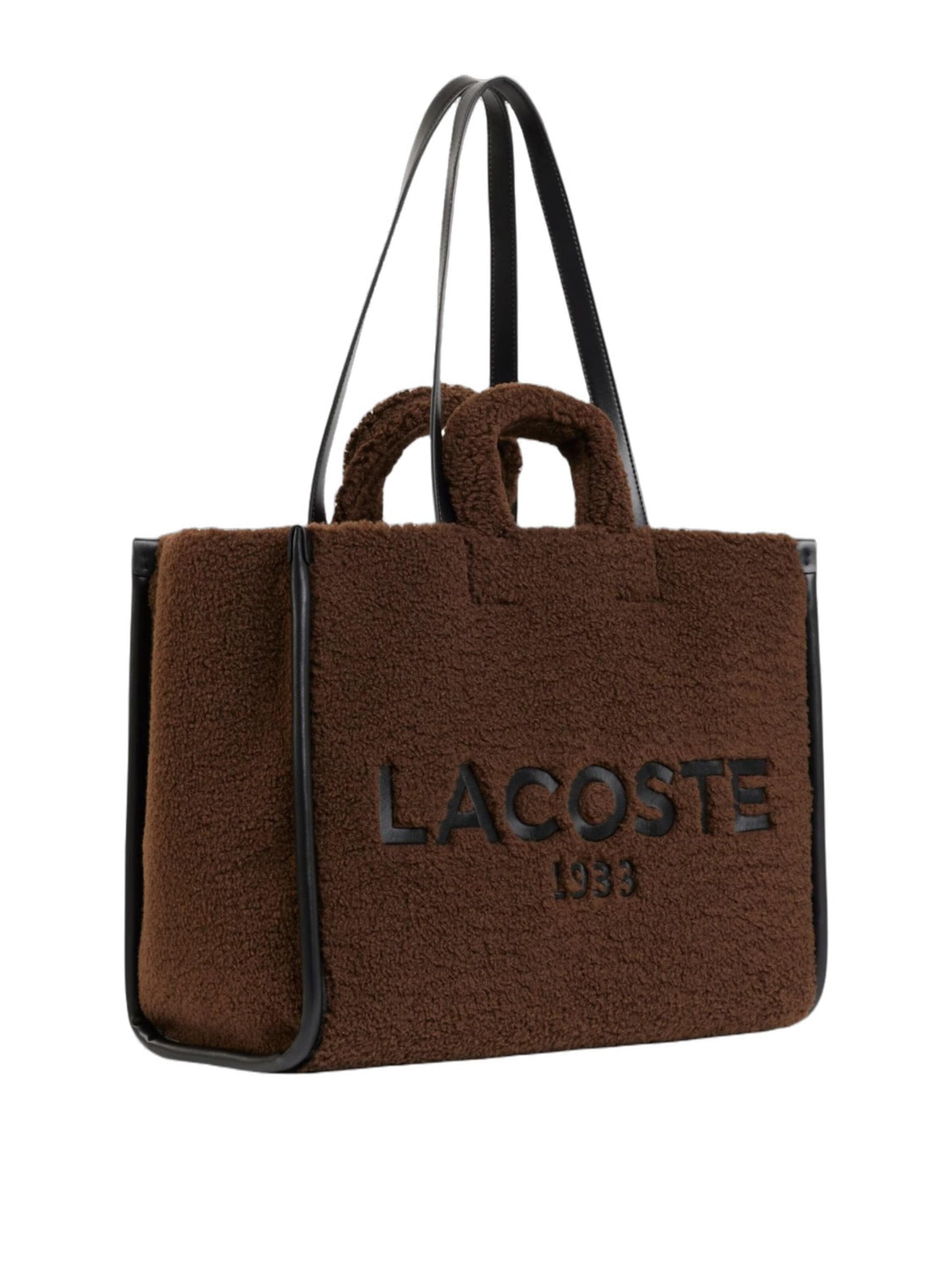 LACOSTE Ostoskassi 'Heritage' värissä ruskea