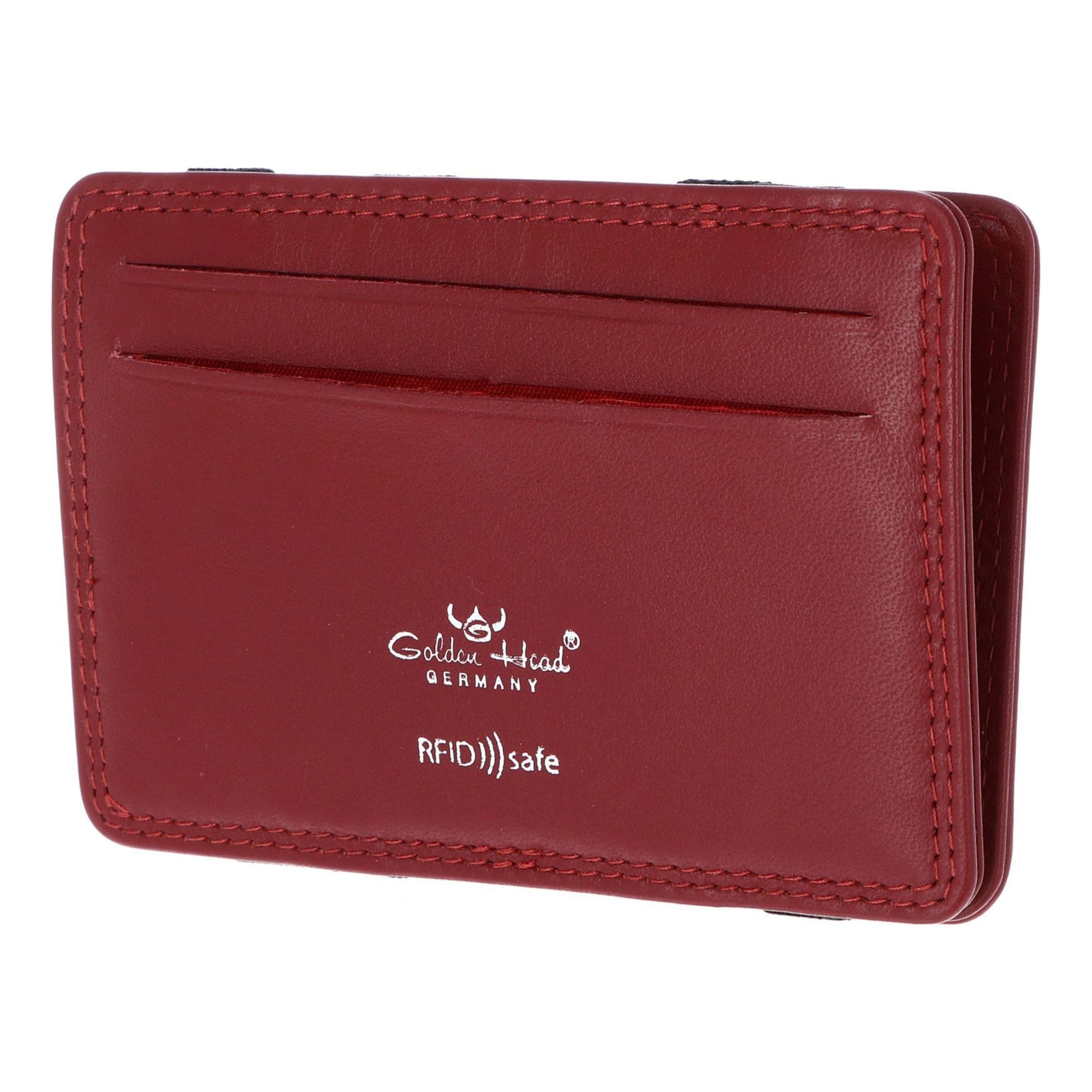 GOLDEN HEAD Etui 'Polo' in Rood