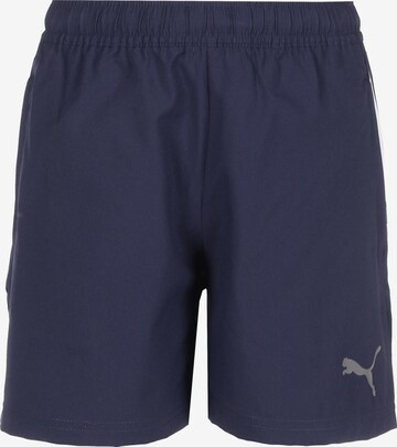 regular Pantaloni di PUMA in blu: frontale